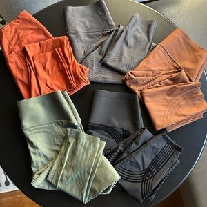 FANKA olive green SCULPT LEGGINGS L